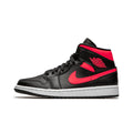 Jordan 1 Mid Black Siren Red (W)