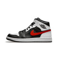 Jordan 1 Mid Black Chile Red White