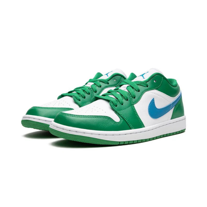 Jordan 1 Low Lucky Green Aquatone (W)