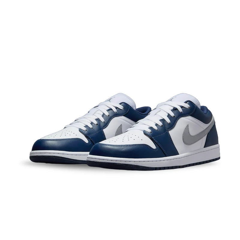 Jordan 1 Low Wolf Grey Midnight Navy