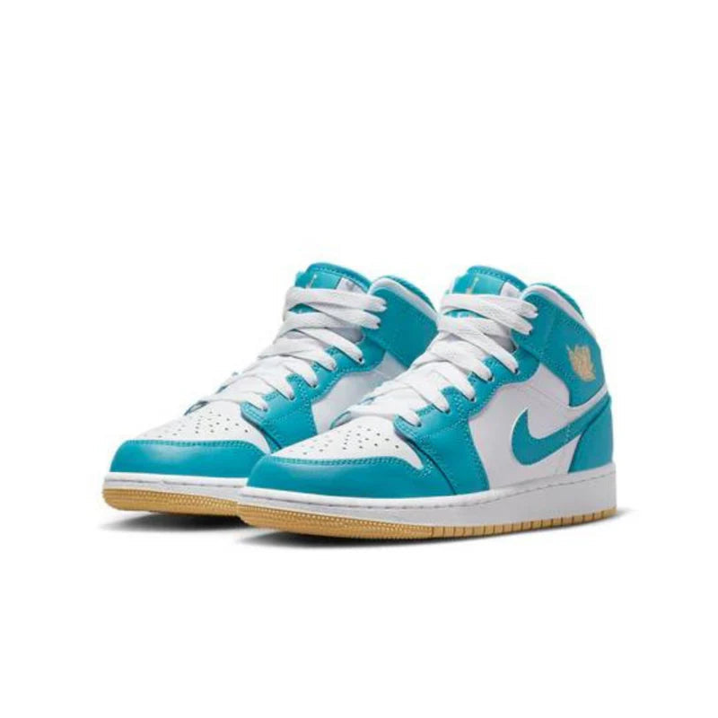 Jordan 1 Mid Aquatone (GS)