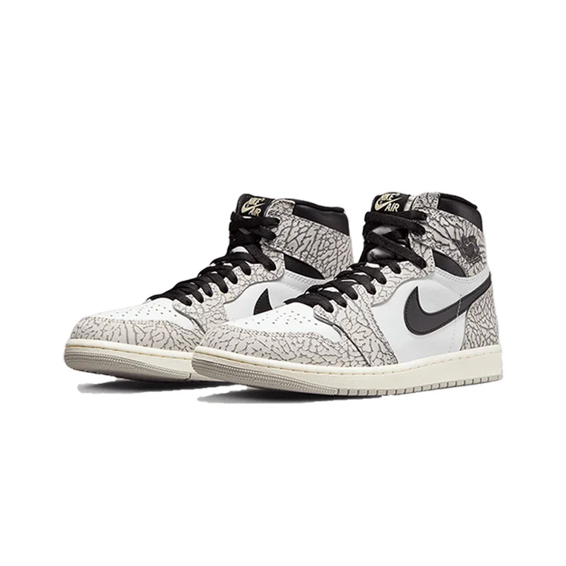 Jordan 1 Retro High OG White Cement