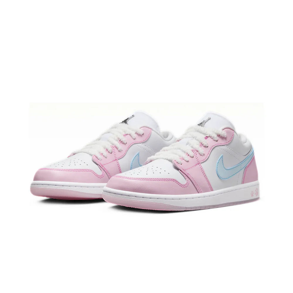 Jordan 1 Low SE Paw Print Pink Foam (W)