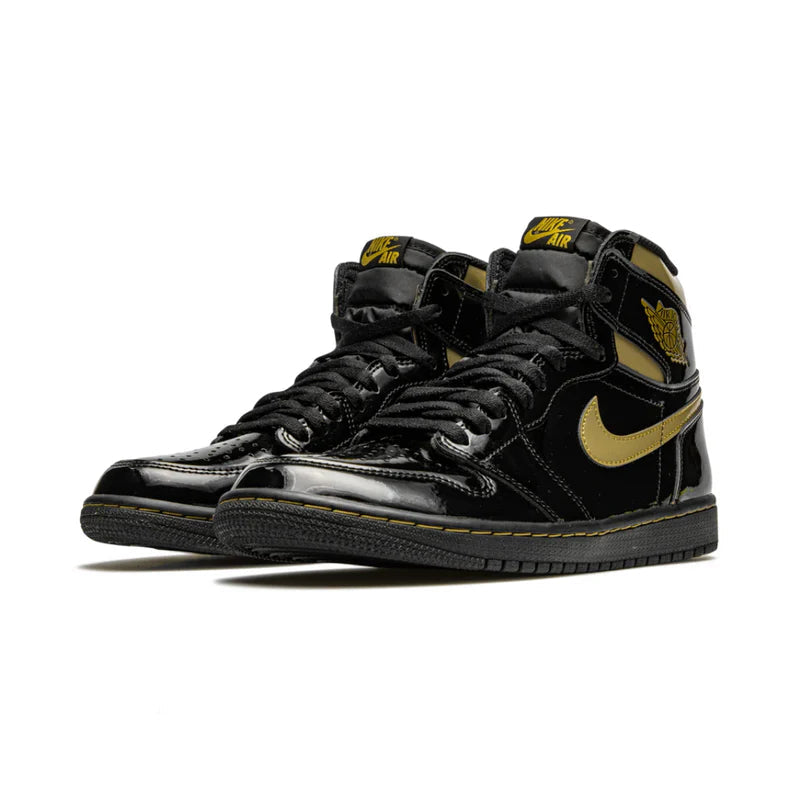 Jordan 1 Retro High Black Metallic Gold