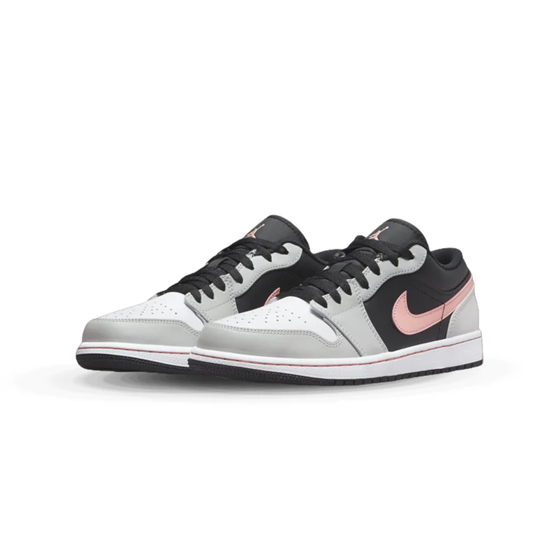 Jordan 1 Low Black Grey Pink